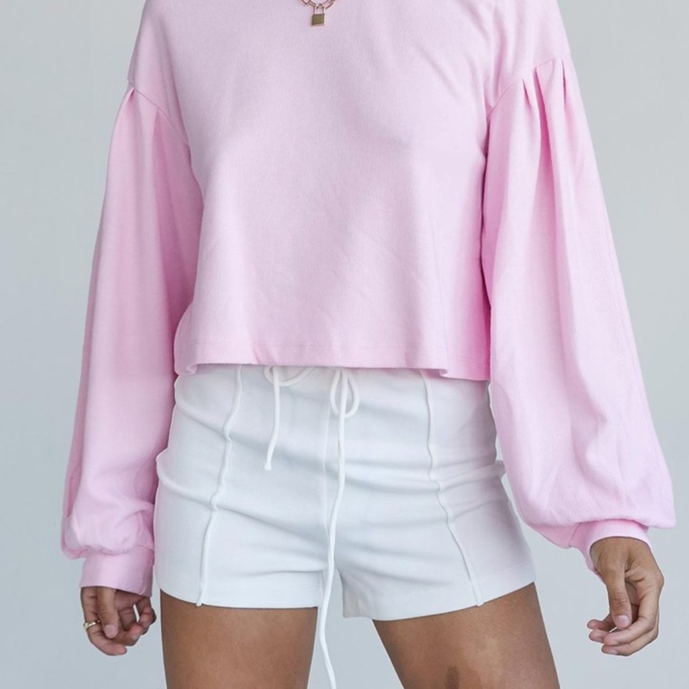 Princess polly NWT white shorts